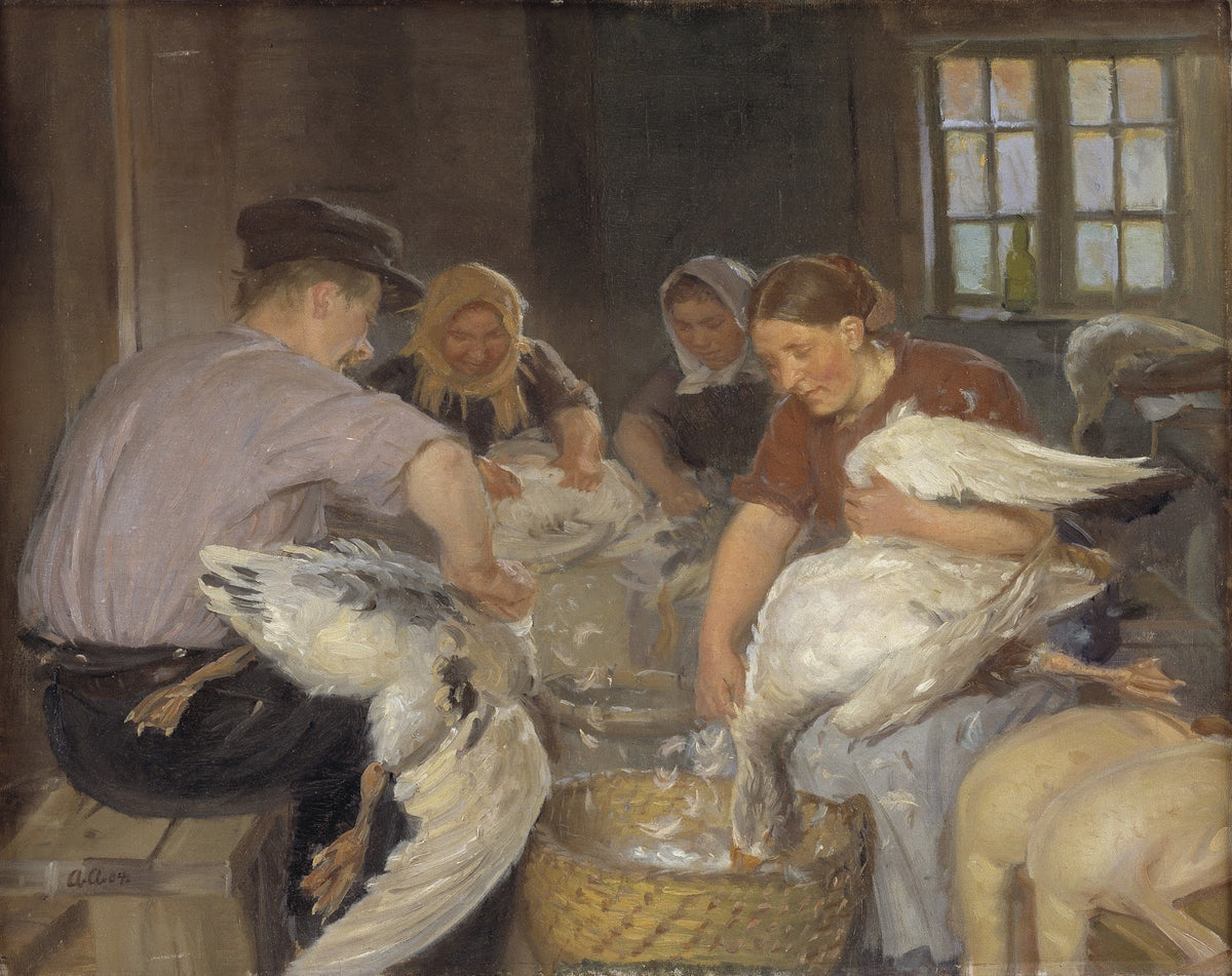 Plucking the Geese 1904