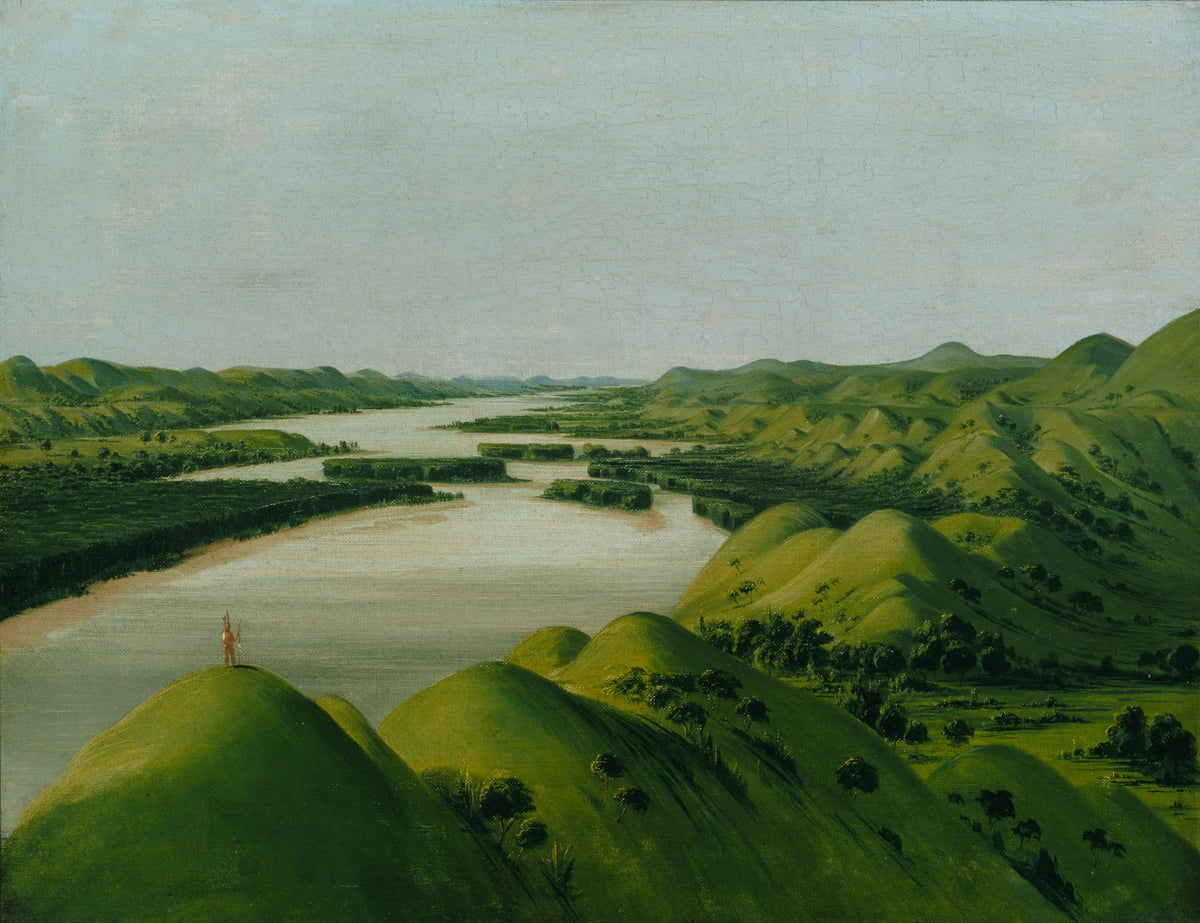 River Bluffs 1320 Miles Above St Louis 1832