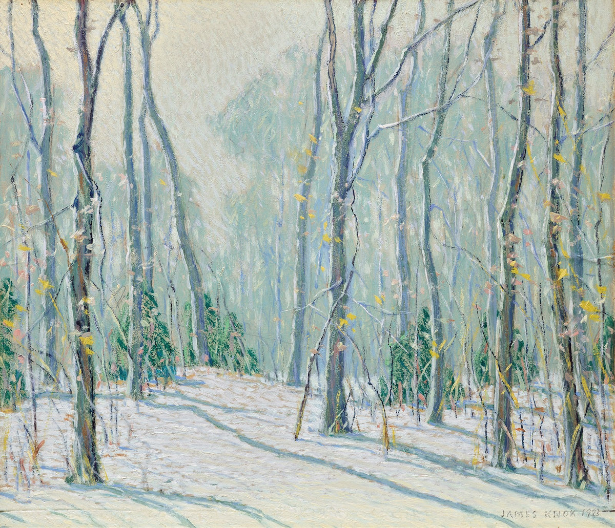 Winter Landscape Fort Lee NJ 1923