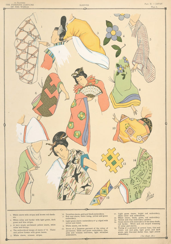 Japan Sleeves 1926 1927