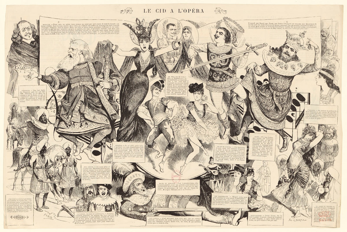 Le Cid à lOpéra 1885
