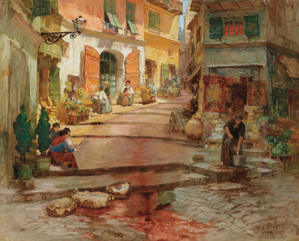 Rue Droite dans le vieux Nice circa 1904 1919