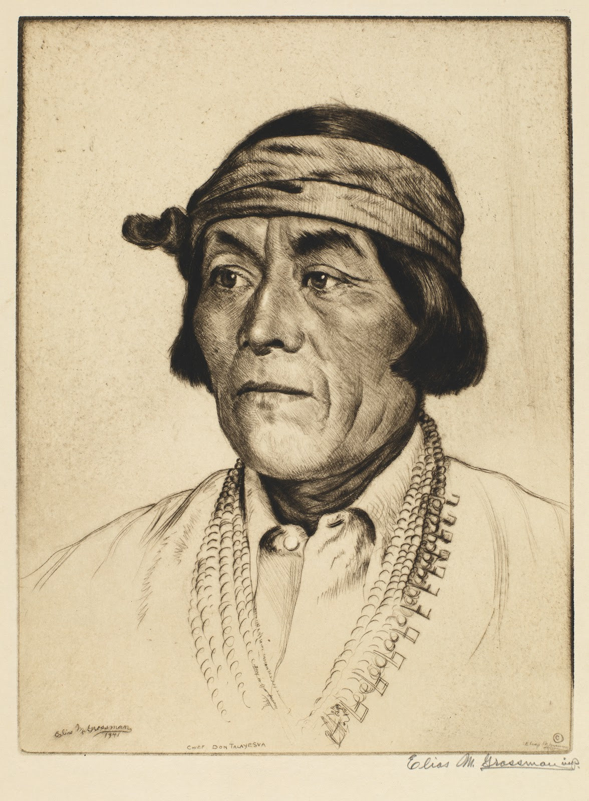 Chief Don Talayesva 1941