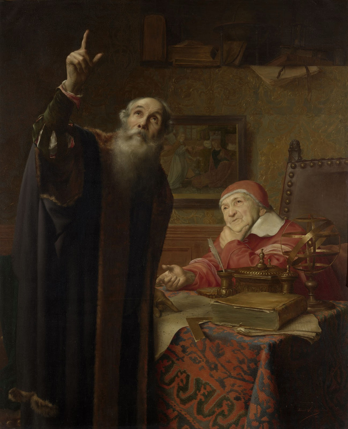 Portrait of Galileo Galilei 1885