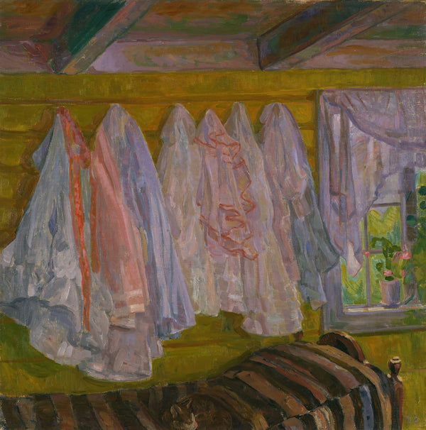 Summer Dresses interior from Seljord 1905