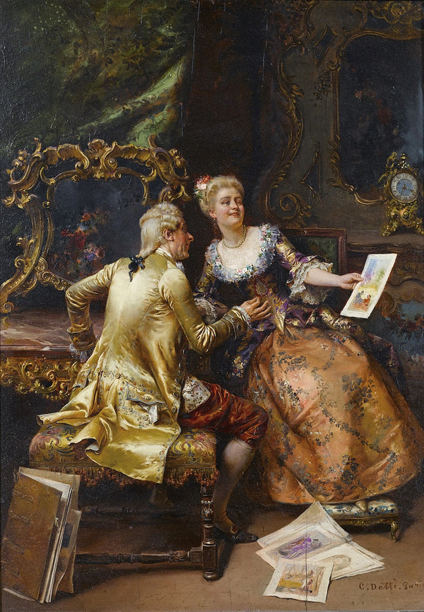 Her drawing masters critique 1896