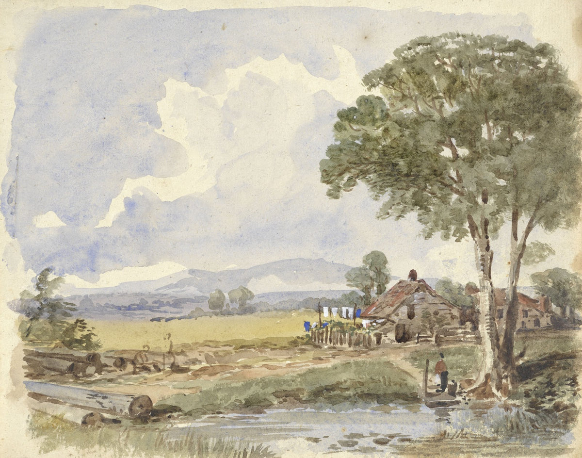 Landschap met boerderij 1811 1873