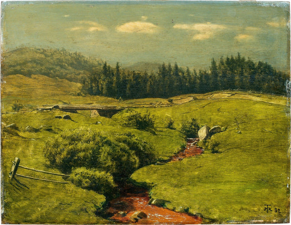 Der braune Bach 1882