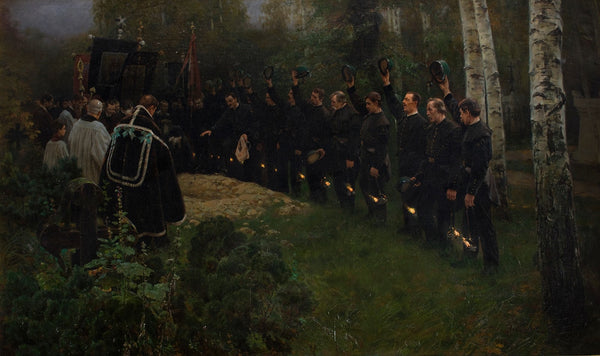 Miners Funeral 1892