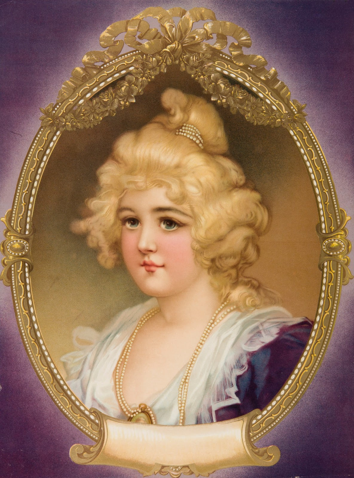 Portrait of a blonde