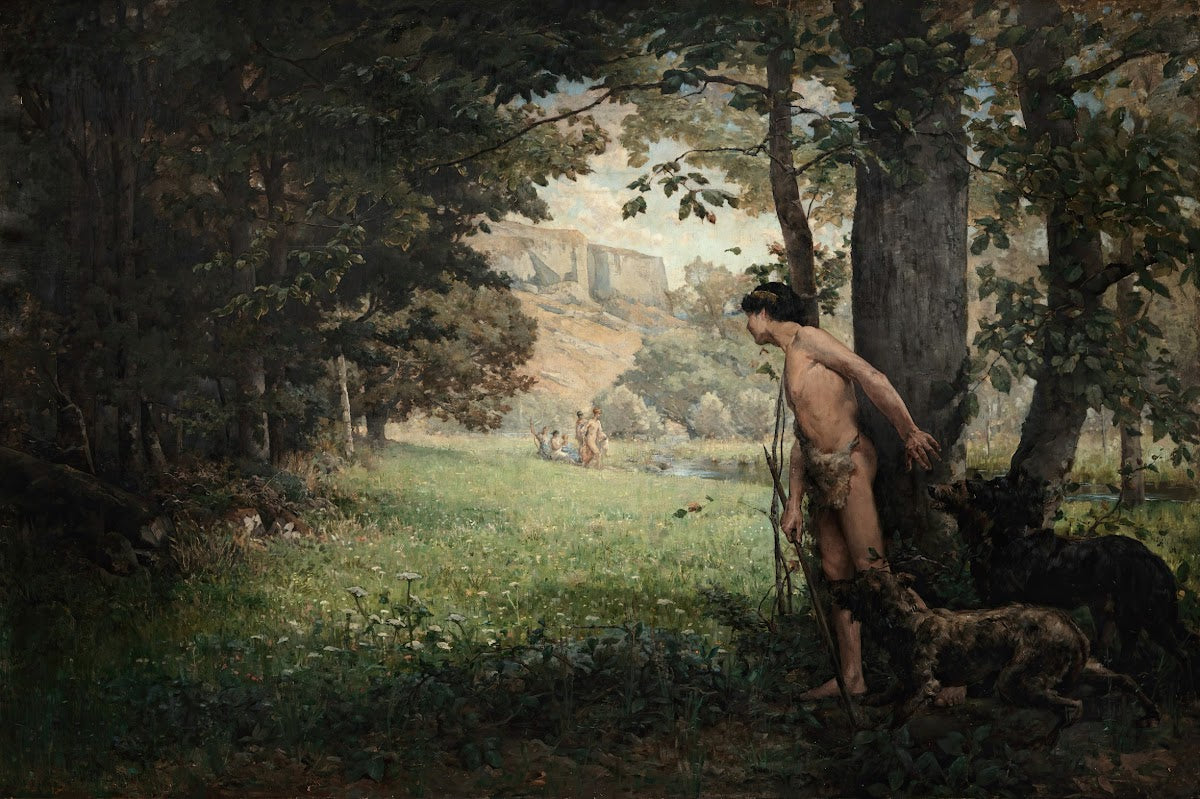 Actaeon Watching DianaAnd HerNymphs 1881