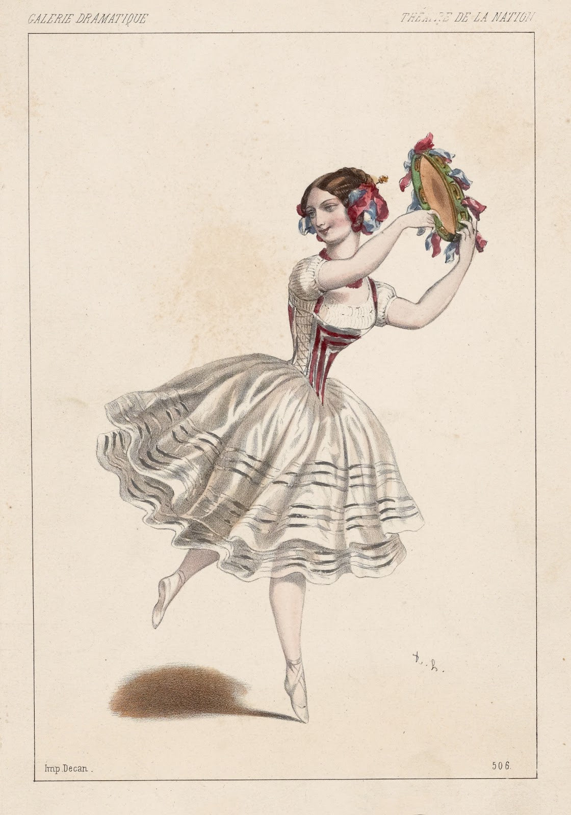 Mme Cérito St Léon rôle de Stella 2e tableau 1850