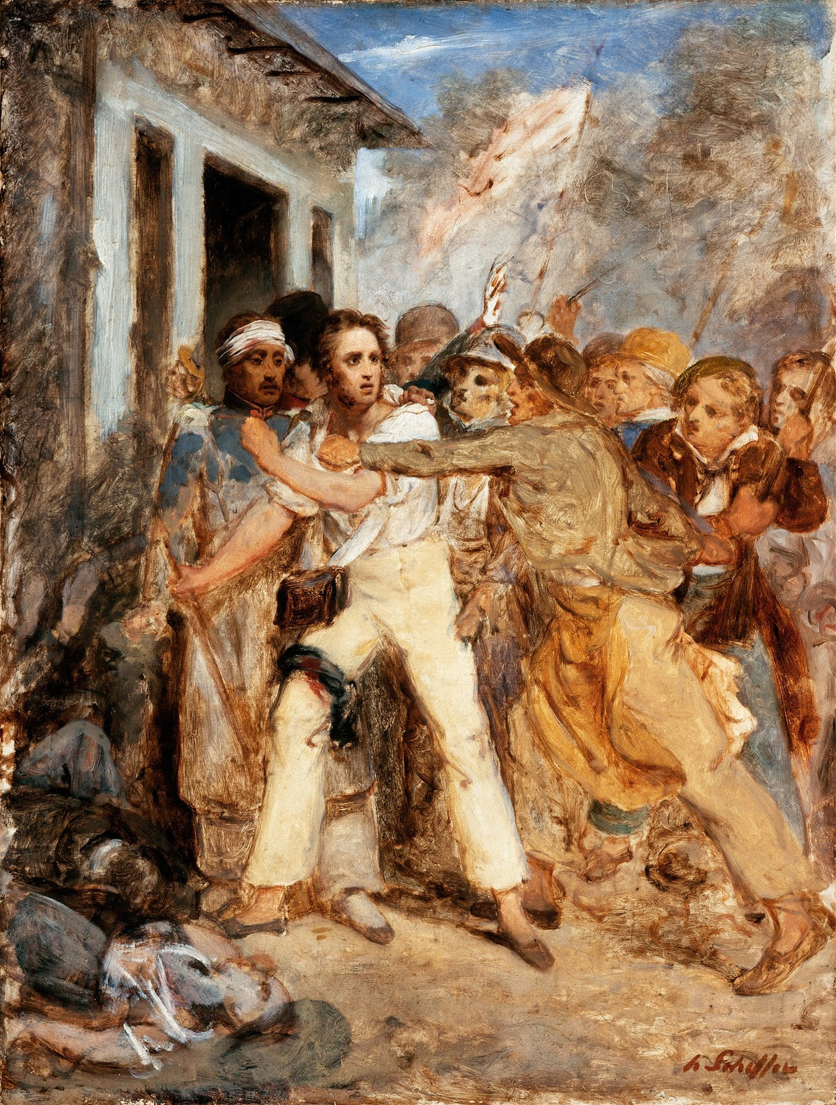 Study for a Battle Scene circa 1830