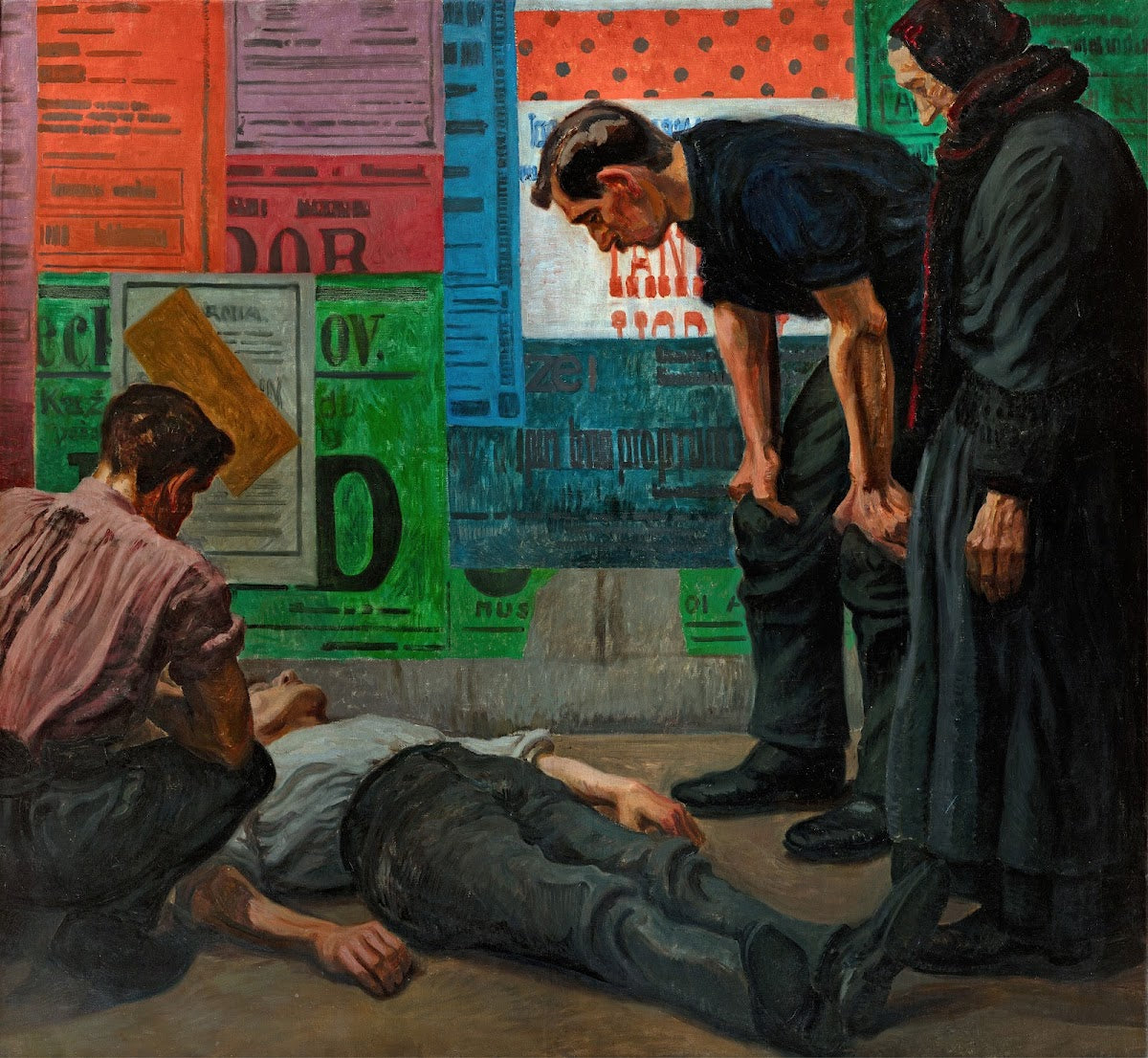 Accident on the Building Site 1909