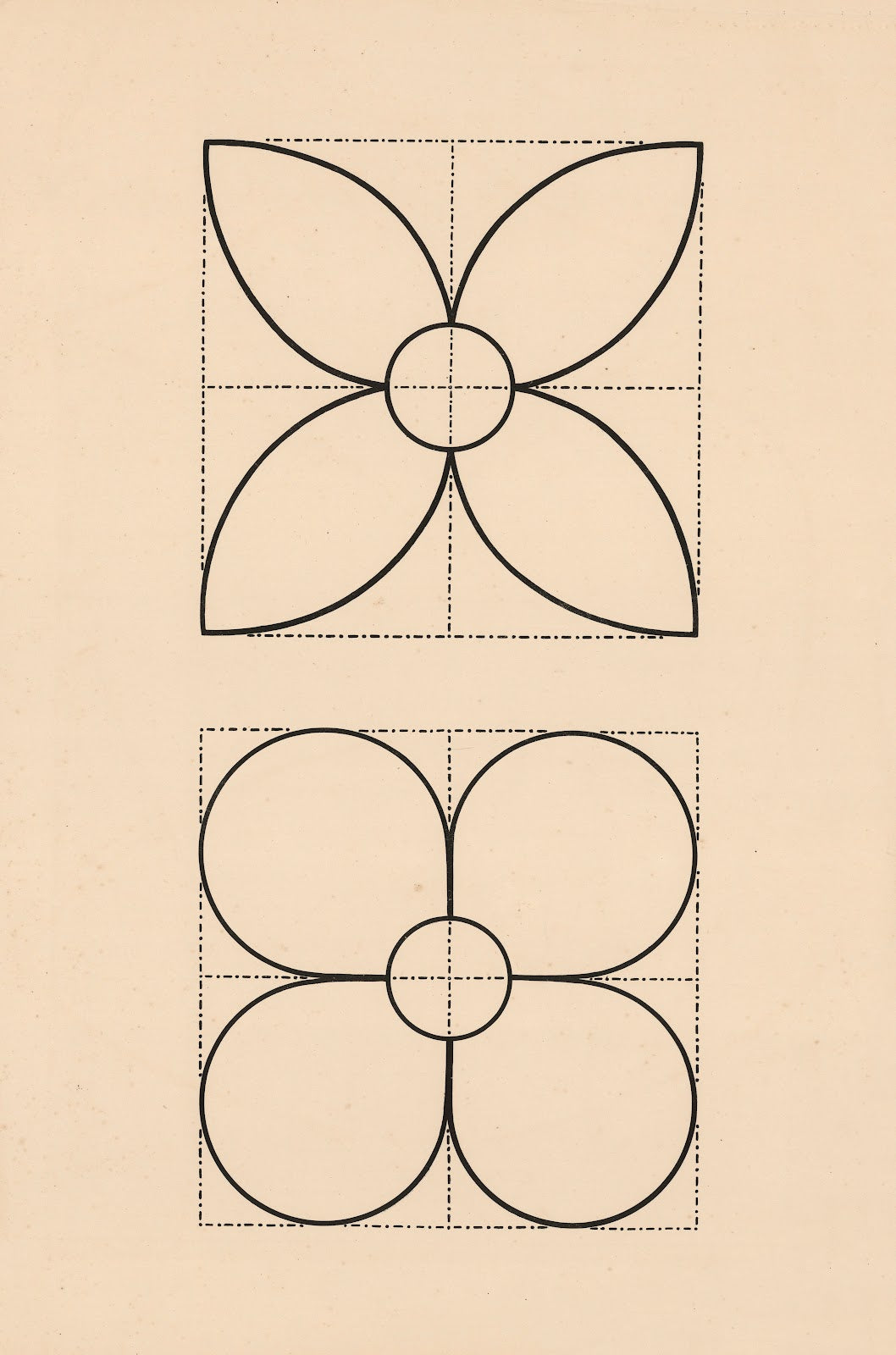 Stylized flowers 1880