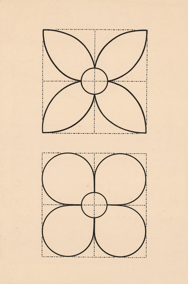 Stylized flowers 1880