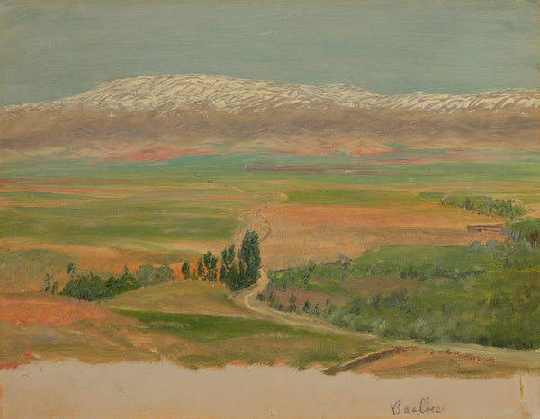 Mountains near Baalbec 1868