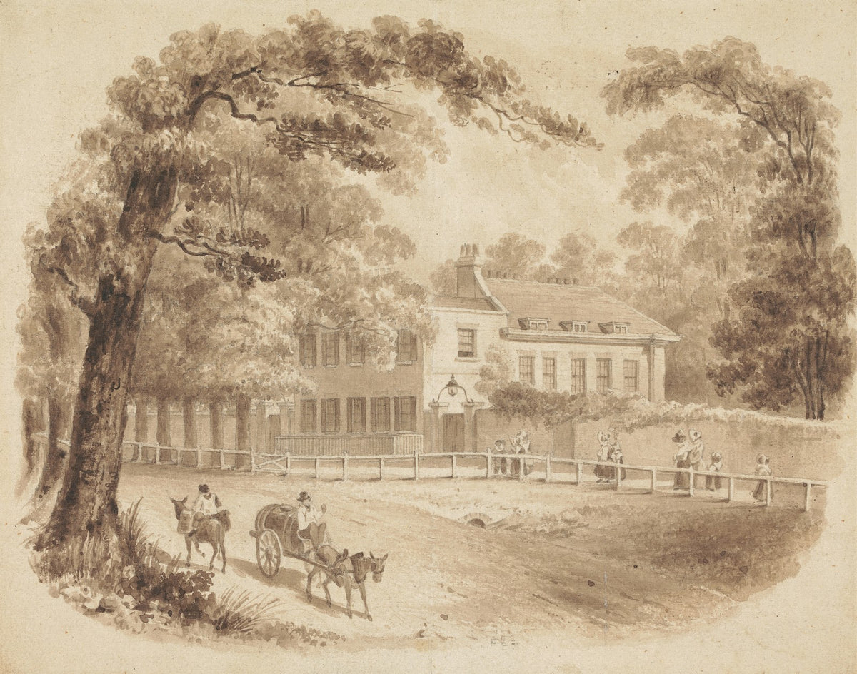 The Residence of George Stevens FRS 1836