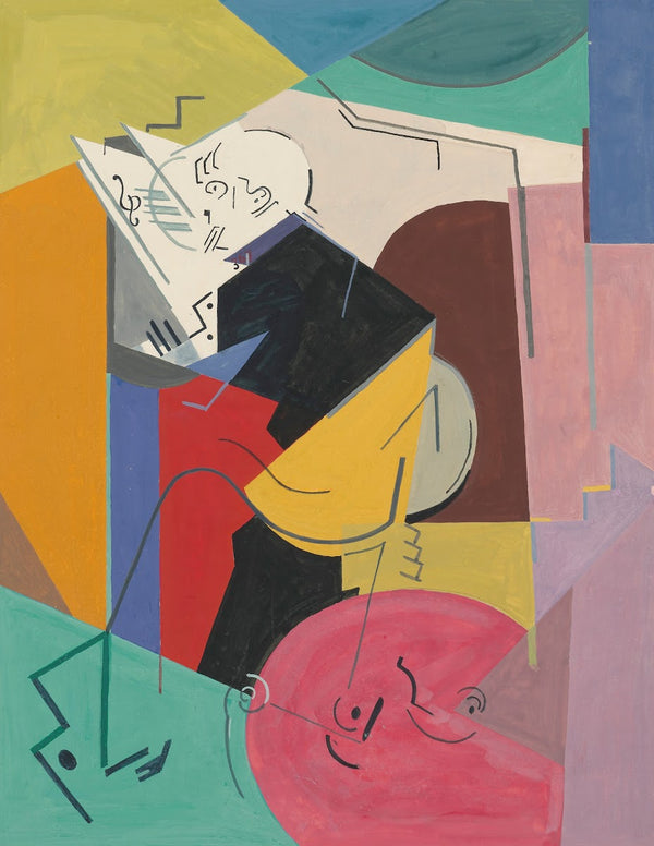 Étude pour le portrait de Florent Schmitt 1914
