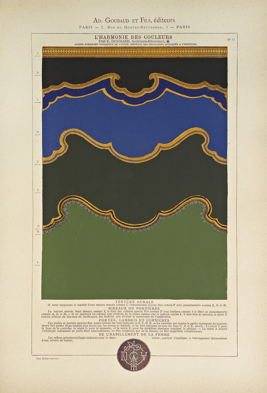 Lharmonie des couleurs Pl025 1880