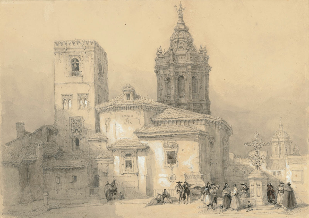 A view of Santa Catalina Seville Spain 1833