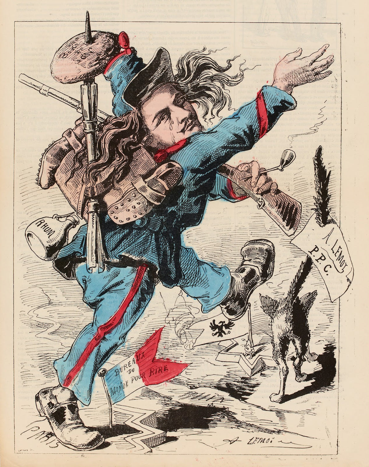 Le garde mobile Lemot 1870