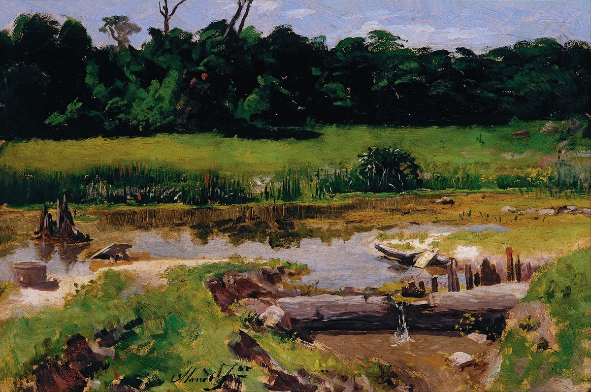 Fluvial Landscape 1899