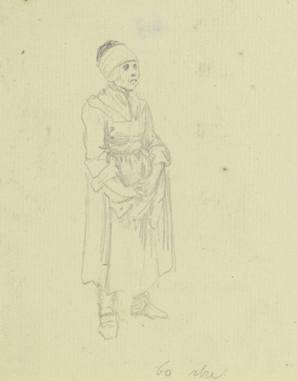Standing farmwoman 1760