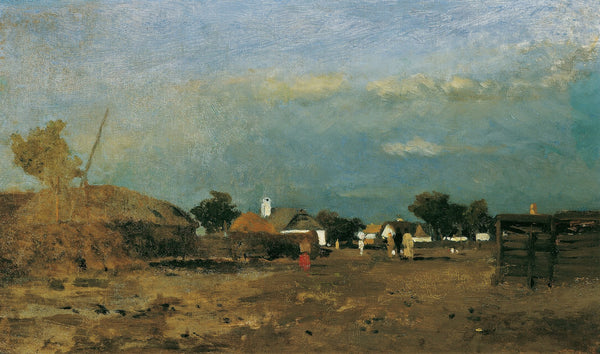 Landschaft in der Puszta Szolnok 1874 1910
