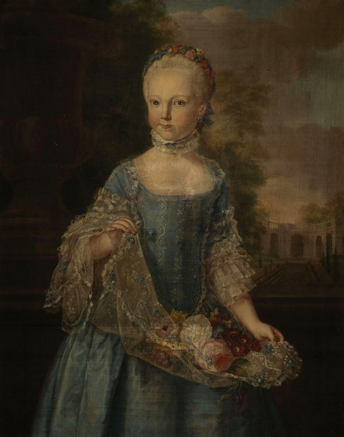 Portrait of Adriana Petronella van Nassau Woudenberg 1757 1789 circa 1765