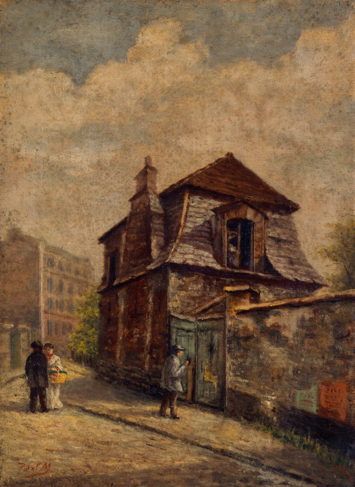 Le Pavillon de chasse de M de Jullienne ruelle des Gobelins 1900