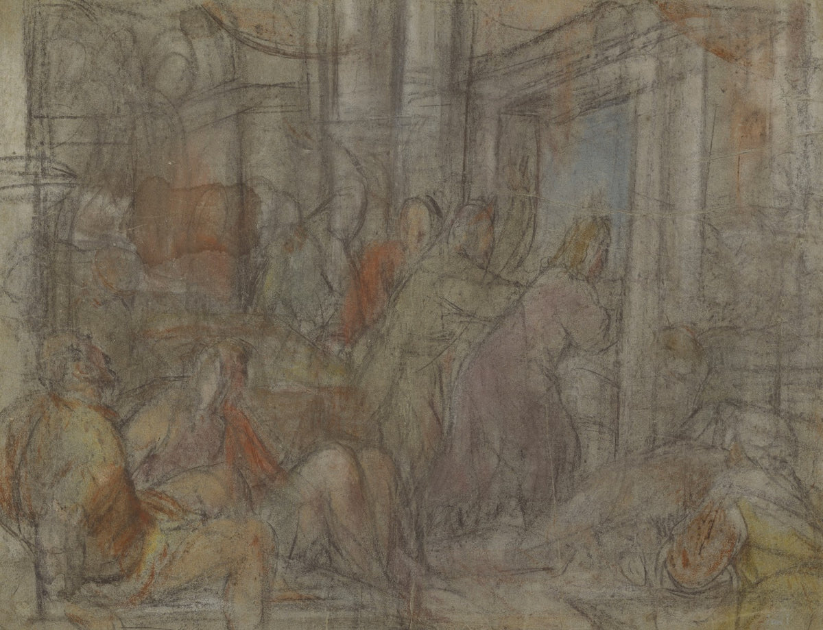 Christ Driving the Money Changers from the Temple 1570