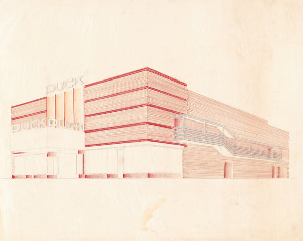 Designs for the Puck Theater later Elgin Movie Theater then Joyce Movie Theater