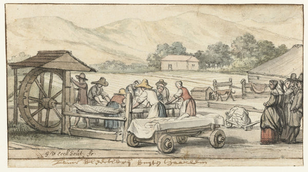 The Bleaching Fields near Haarlem 1659 1665