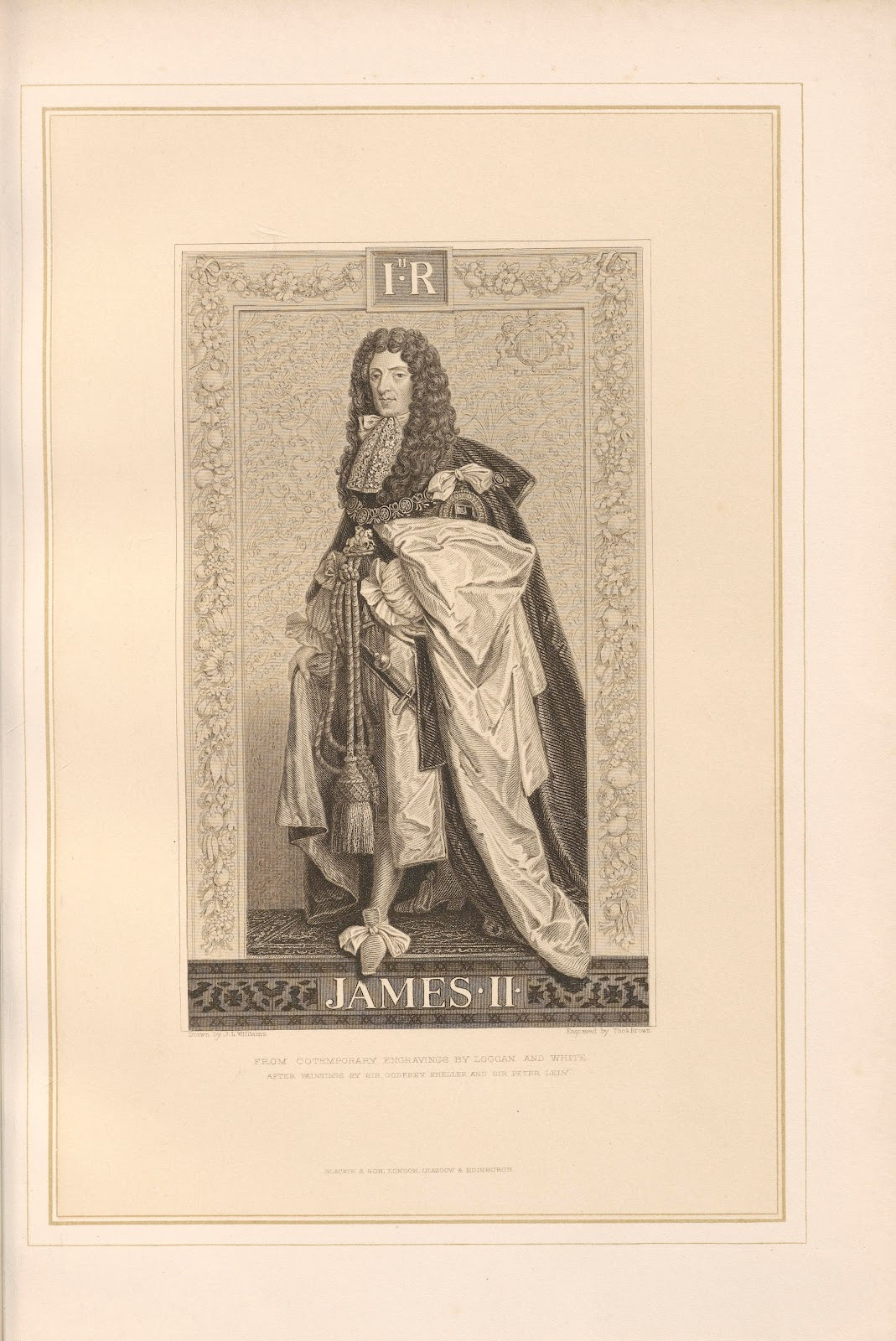 Portrait of James II 19th century