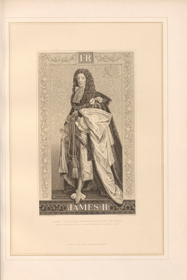 Portrait of James II 19th century