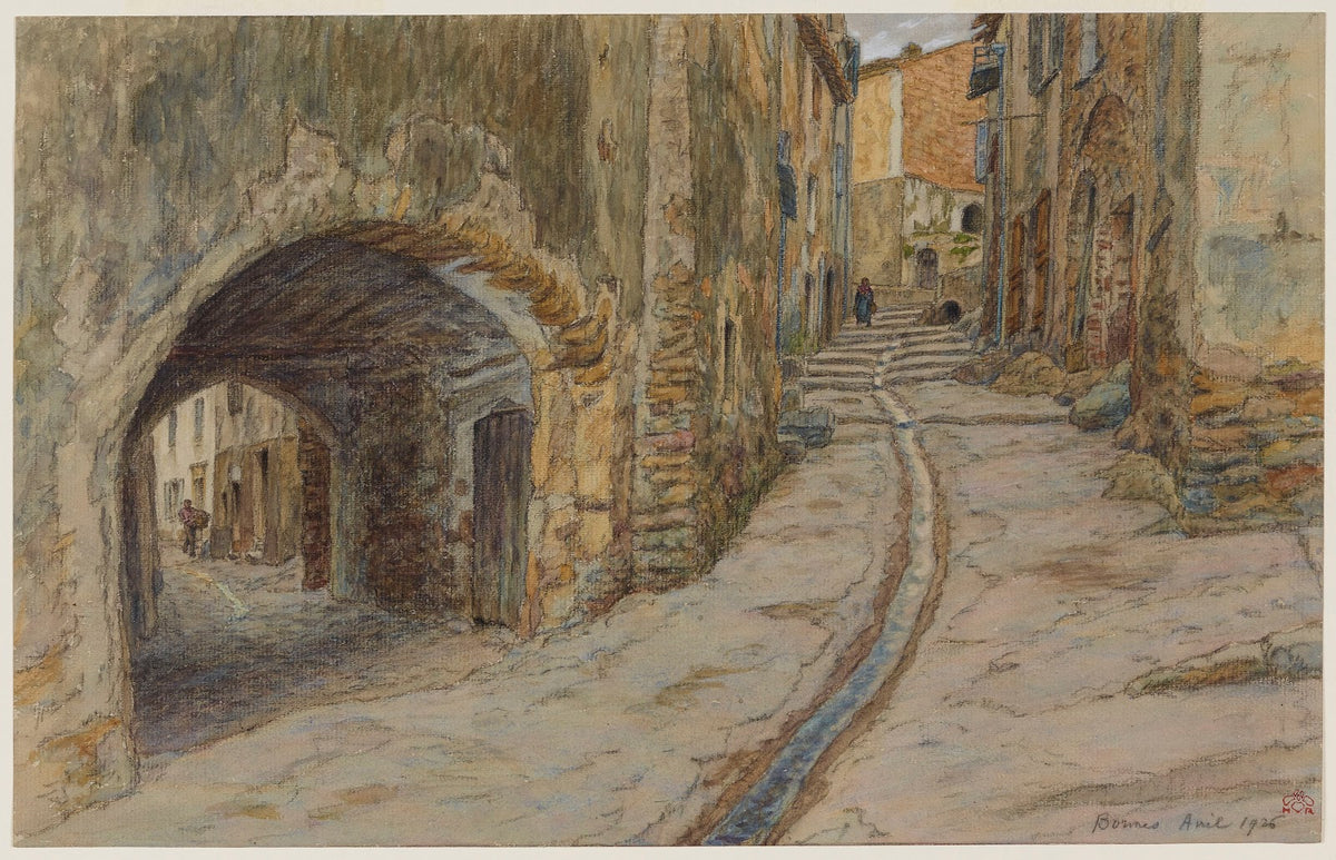 Rue Rompi cou Bormes 1926