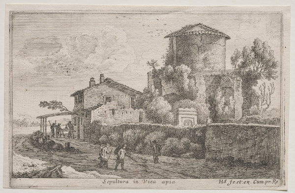Tomb along the Appian Way 1653