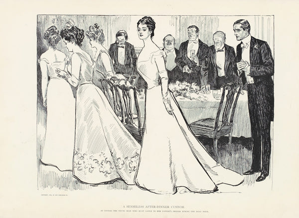 A Senseless after dinner custom 1899