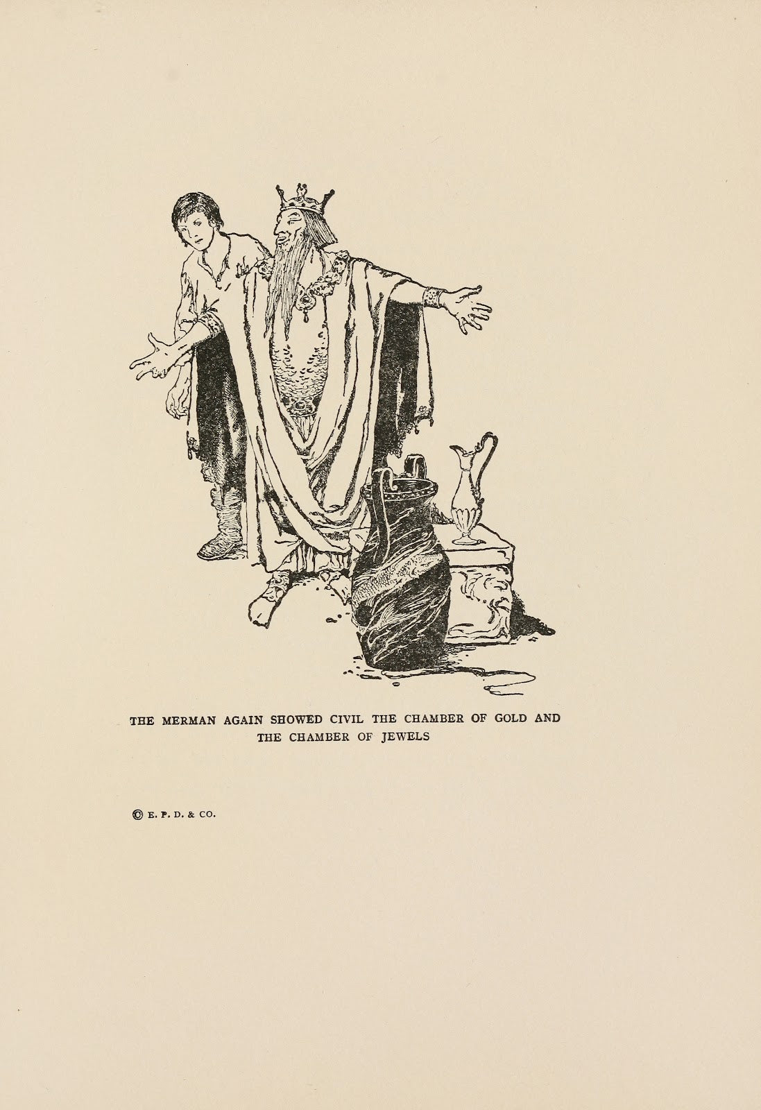 The Merman again showed Civil the chamber of gold 1916