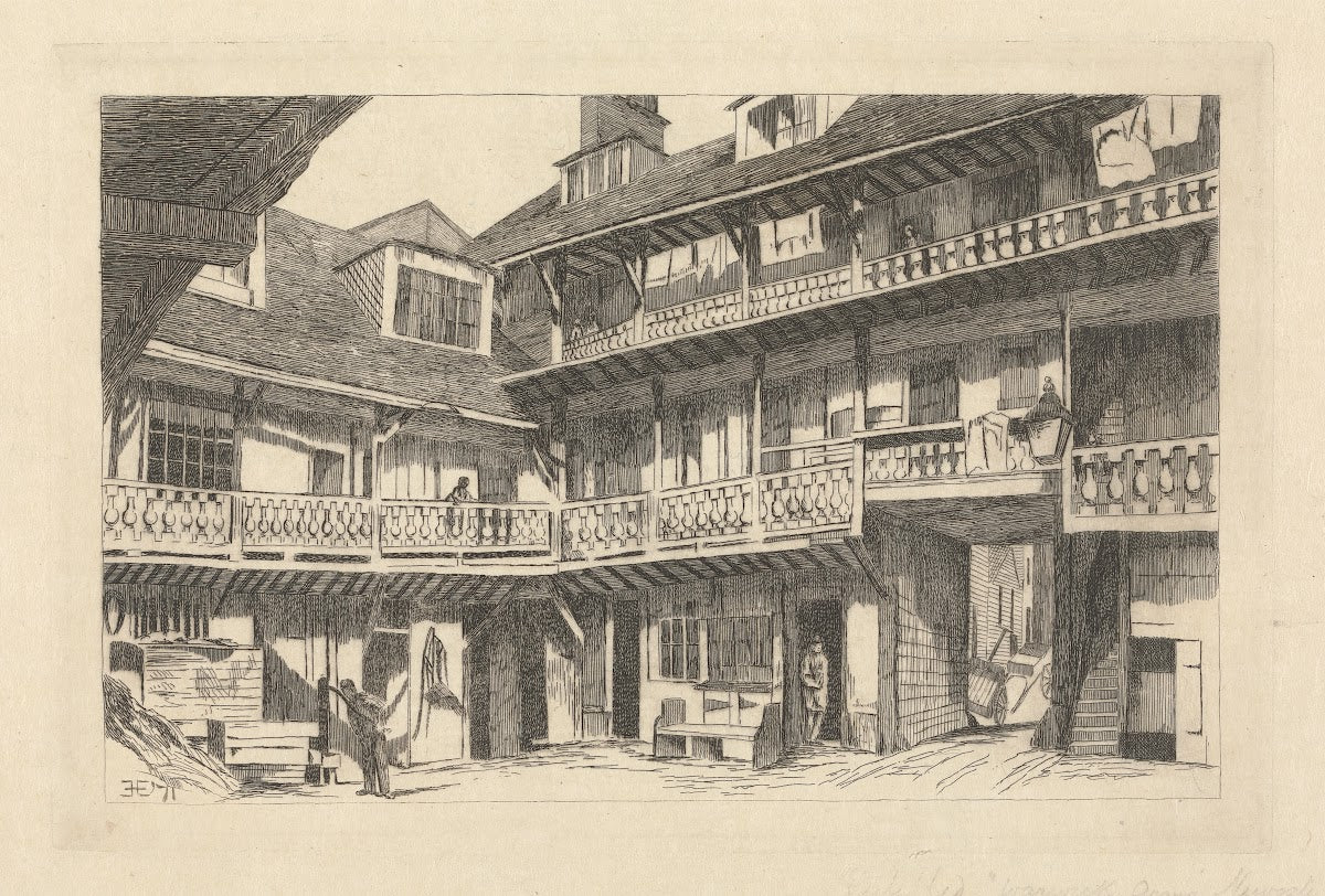Oxford Arms Warwick Lane 1871
