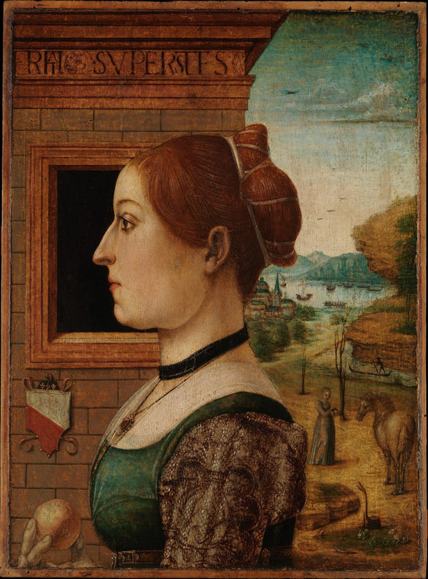 Portrait of a Woman possibly Ginevra dAntonio Lupari Gozzadini 1494
