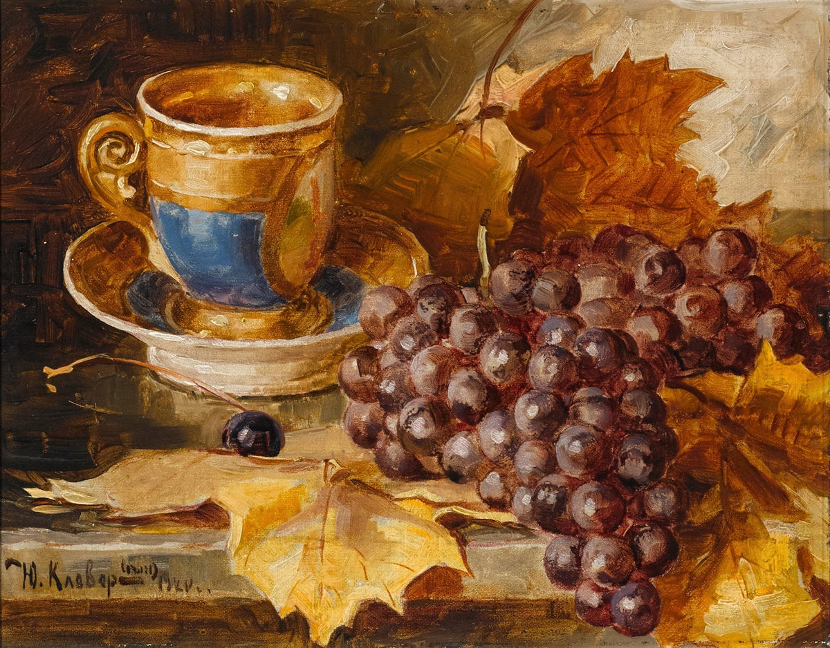A still life with grapes 1920