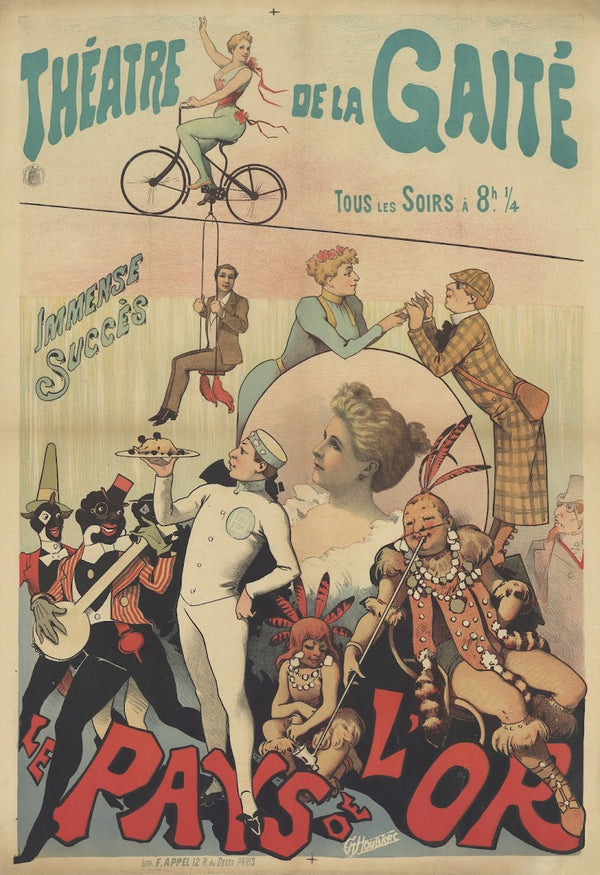 Théâtre de la Gaité Le Pays de lor 1890