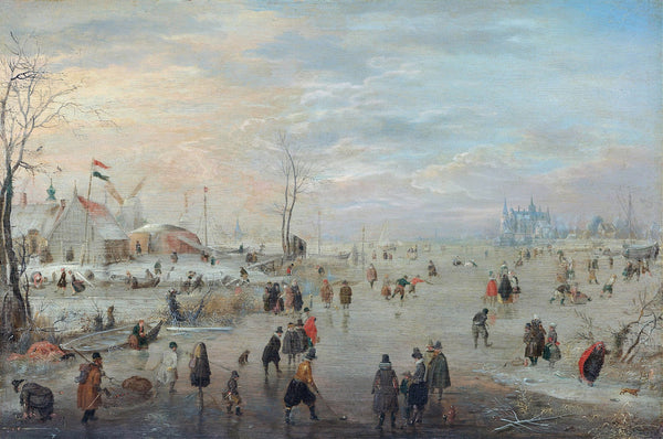 Enjoying the Ice c 1615 c 1620