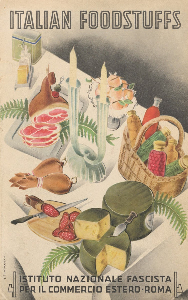 Italian foodstuffs cover 1939