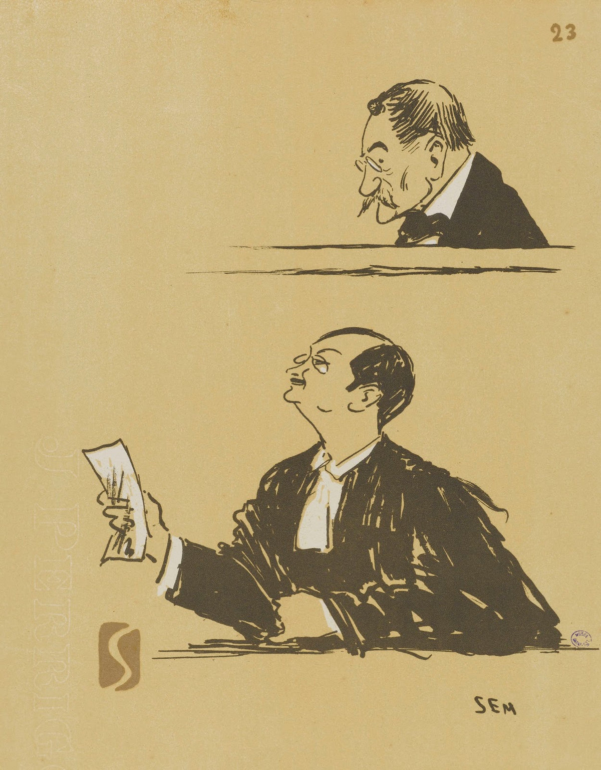 Porchère et maître Héraud 1918