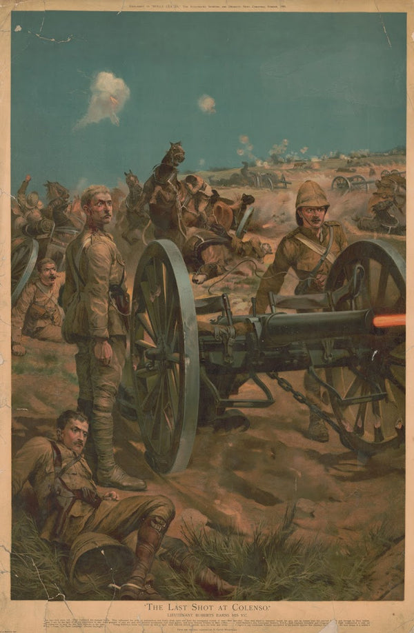 The last shot at Colenso 1900