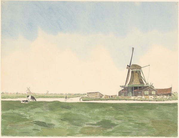 molens houtzaagmolen De Bonte Arend 1930 1940