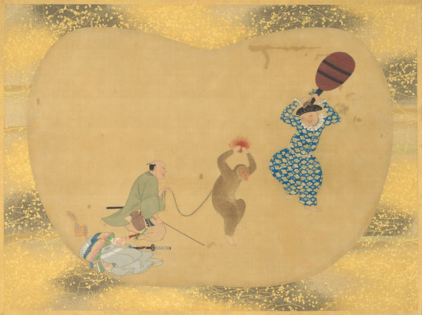 Monkey kyōgen performances 18th century